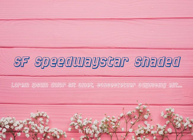 SF Speedwaystar Shaded example